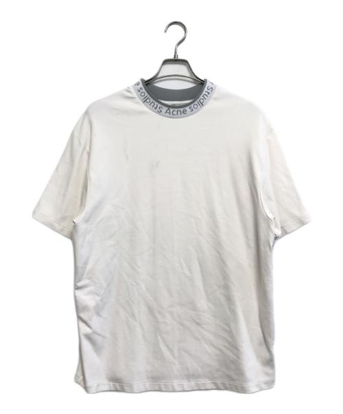 Acne studios（アクネ ストゥディオス）Acne studios (アクネ ストゥディオス) EXTORR LOGO T SHIRT アイボリー サイズ:Lの古着・服飾アイテム