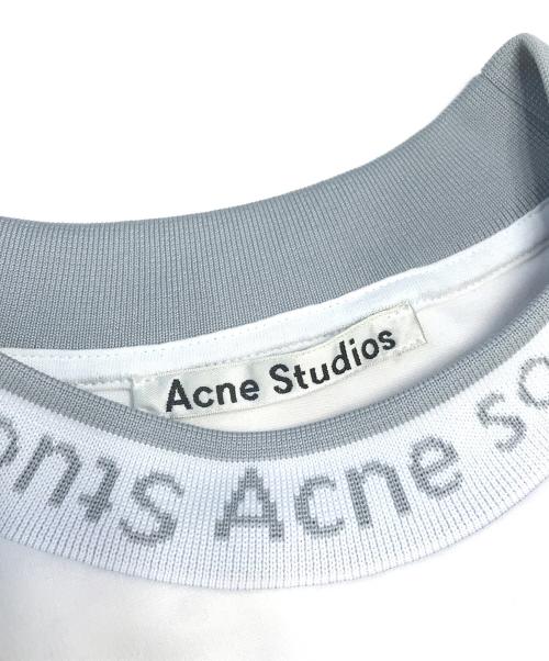 Acne studios（アクネ ストゥディオス）Acne studios (アクネ ストゥディオス) EXTORR LOGO T SHIRT アイボリー サイズ:Lの古着・服飾アイテム