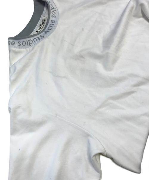 Acne studios（アクネ ストゥディオス）Acne studios (アクネ ストゥディオス) EXTORR LOGO T SHIRT アイボリー サイズ:Lの古着・服飾アイテム