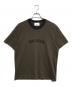 AMI Alexandre Mattiussi（アミアレクサンドルマテュッシ）の古着「ロゴクルーネックTシャツ」｜ブラウン