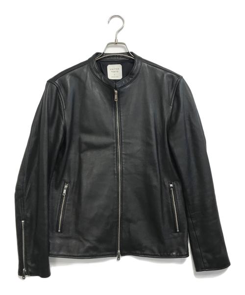 UNITED TOKYO（ユナイテッドトーキョー）UNITED TOKYO (ユナイテッドトーキョー) シングルライダースジャケット ブラック サイズ:3の古着・服飾アイテム