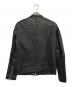 UNITED TOKYO (ユナイテッドトーキョー) シングルライダースジャケット ブラック サイズ:3：11000円