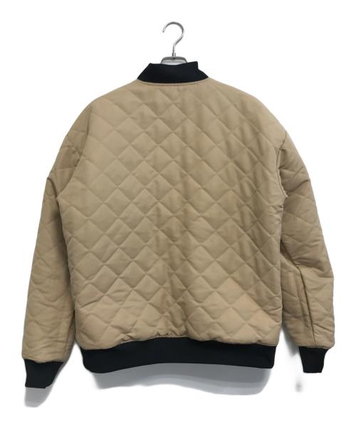 maison kitsune（メゾンキツネ）maison kitsune (メゾンキツネ) PUMA (プーマ) リバーシブル中綿ジャケット ブラック サイズ:Mの古着・服飾アイテム