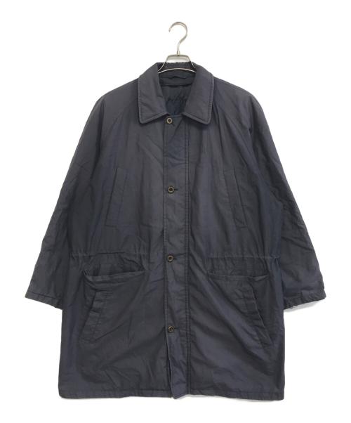 Burberry's（バーバリー）Burberry's (バーバリーズ) 染加工コート ネイビー サイズ:Lの古着・服飾アイテム