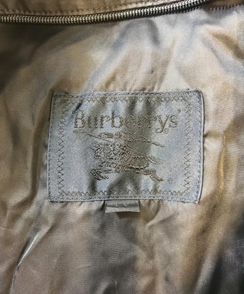 Burberry's（バーバリー）Burberry's (バーバリーズ) 染加工コート ネイビー サイズ:Lの古着・服飾アイテム