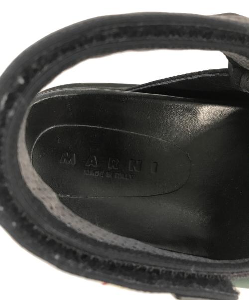 MARNI（マルニ）MARNI (マルニ) フスベットサンダル グリーン サイズ:43の古着・服飾アイテム