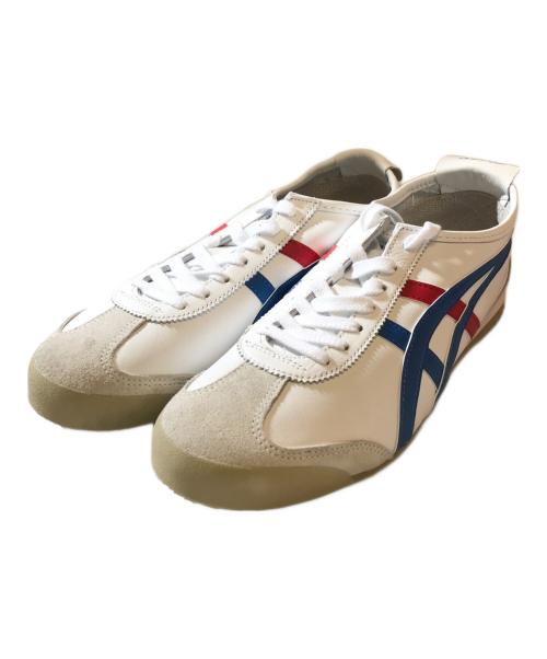 Onitsuka Tiger（オニツカタイガー）Onitsuka Tiger (オニツカタイガー) MEXICO'66 ホワイト サイズ:cm26.5/EUR42/US8.5/UK7.5/BR39.5/cn265(2.5)の古着・服飾アイテム