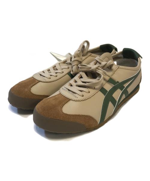 Onitsuka Tiger（オニツカタイガー）Onitsuka Tiger (オニツカタイガー) MEXICO'66 ベージュ サイズ:CM27.5/EURO43.5/US9.5/UK8.5/BR41/CN275(2.5)の古着・服飾アイテム