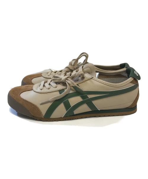 Onitsuka Tiger（オニツカタイガー）Onitsuka Tiger (オニツカタイガー) MEXICO'66 ベージュ サイズ:CM27.5/EURO43.5/US9.5/UK8.5/BR41/CN275(2.5)の古着・服飾アイテム