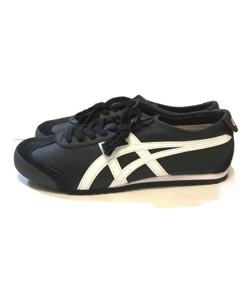 Onitsuka Tiger（オニツカタイガー）Onitsuka Tiger (オニツカタイガー) MEXICO'66 ブラック サイズ:cm26.5/EUR42/US8.5/UK7.5/BR39.5/cn265(2.5)の古着・服飾アイテム