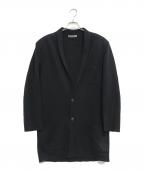 ISSEY MIYAKEイッセイミヤケ）の古着「ニットテーラードジャケット」｜ブラック