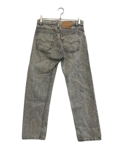 LEVI'S（リーバイス）LEVI'S (リーバイス) ケミカルウォッシュデニムパンツ ブラック サイズ:W32の古着・服飾アイテム
