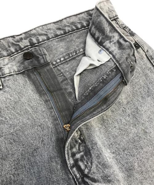 LEVI'S（リーバイス）LEVI'S (リーバイス) ケミカルウォッシュデニムパンツ ブラック サイズ:W32の古着・服飾アイテム