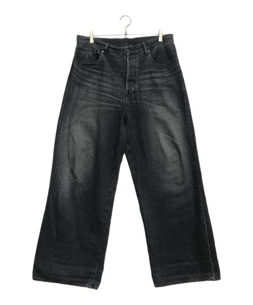 MINEDENIM（マインデニム）MINEDENIM (マインデニム) N.E.wide 5pocket USD ブラック サイズ:11の古着・服飾アイテム