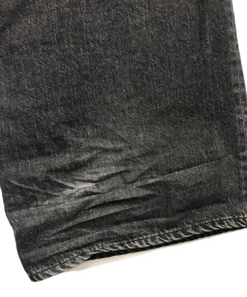 MINEDENIM（マインデニム）MINEDENIM (マインデニム) N.E.wide 5pocket USD ブラック サイズ:11の古着・服飾アイテム