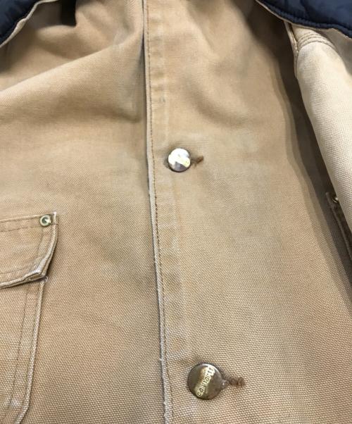 CarHartt（カーハート）CarHartt (カーハート) フード付きミシガンチョアコート ベージュ サイズ:44の古着・服飾アイテム