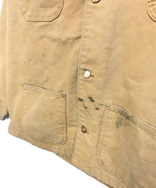 CarHartt（カーハート）CarHartt (カーハート) フード付きミシガンチョアコート ベージュ サイズ:44の古着・服飾アイテム