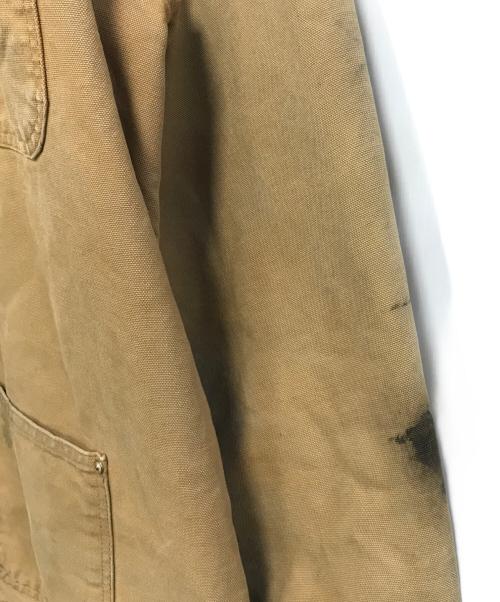 CarHartt（カーハート）CarHartt (カーハート) フード付きミシガンチョアコート ベージュ サイズ:44の古着・服飾アイテム