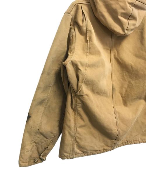 CarHartt（カーハート）CarHartt (カーハート) フード付きミシガンチョアコート ベージュ サイズ:44の古着・服飾アイテム