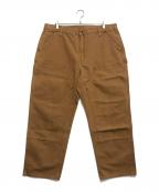 CarHarttカーハート）の古着「ダブルニーペインターパンツ」｜ベージュ