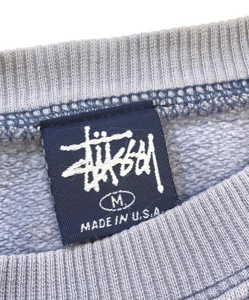 stussy（ステューシー）stussy (ステューシー) スウェット スカイブルー サイズ:Mの古着・服飾アイテム