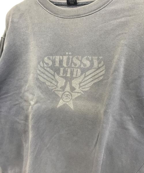 stussy（ステューシー）stussy (ステューシー) スウェット スカイブルー サイズ:Mの古着・服飾アイテム