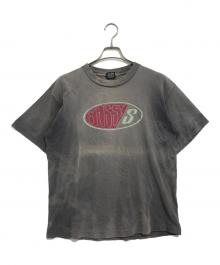 stussy（ステューシー）の古着「プリントTシャツ」｜ブラック