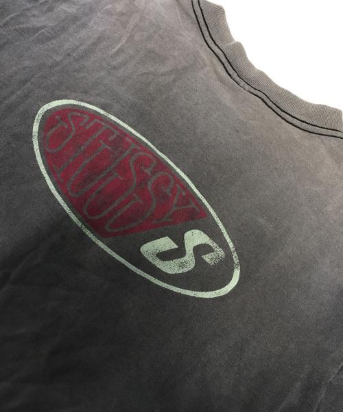 stussy（ステューシー）stussy (ステューシー) プリントTシャツ ブラック サイズ:Lの古着・服飾アイテム