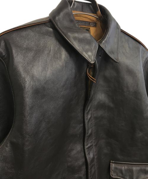 THE REAL McCOY'S（ザ・リアルマッコイズ）THE REAL McCOY'S (ザ・リアルマッコイズ) A-2フライトジャケット ブラウン サイズ:44の古着・服飾アイテム