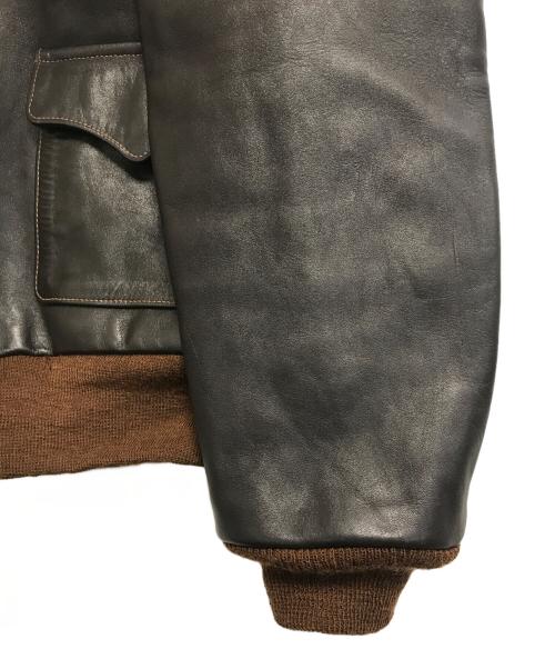 THE REAL McCOY'S（ザ・リアルマッコイズ）THE REAL McCOY'S (ザ・リアルマッコイズ) A-2フライトジャケット ブラウン サイズ:44の古着・服飾アイテム