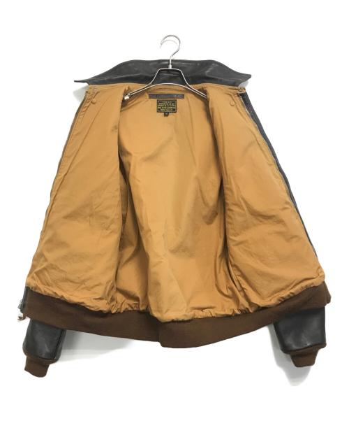 THE REAL McCOY'S（ザ・リアルマッコイズ）THE REAL McCOY'S (ザ・リアルマッコイズ) A-2フライトジャケット ブラウン サイズ:44の古着・服飾アイテム