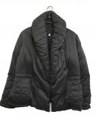 ARMANI JEANSアルマーニジーンズ）の古着「変形中綿ジャケット」｜ブラック