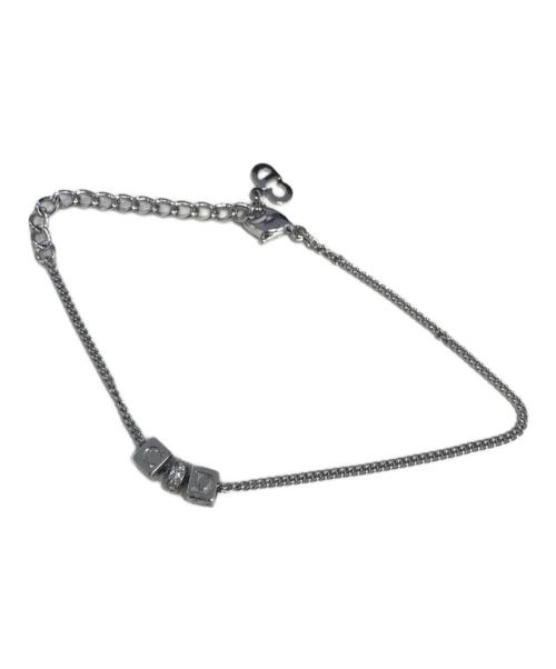 Christian Dior（クリスチャン ディオール）Christian Dior (クリスチャン ディオール) CDロゴキューブブレスレット サイズ:表記なしの古着・服飾アイテム