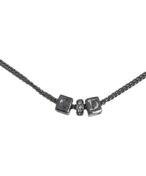 Christian Dior（クリスチャン ディオール）Christian Dior (クリスチャン ディオール) CDロゴキューブブレスレット サイズ:表記なしの古着・服飾アイテム