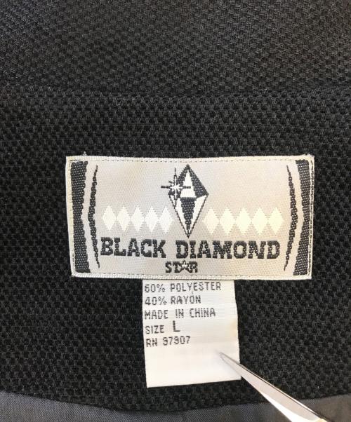 BLACK DIAMOND（ブラックダイヤモンド）BLACK DIAMOND (ブラックダイヤモンド) ジップジャケット ブラック サイズ:Lの古着・服飾アイテム