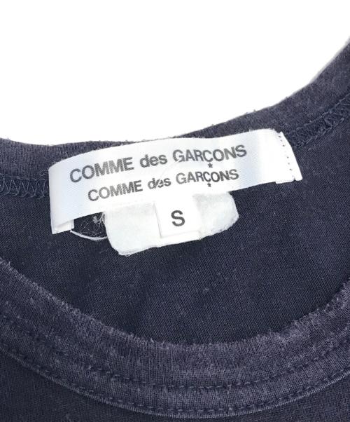 COMME des GARCONS COMME des GARCONS（コムデギャルソン コムデギャルソン）COMME des GARCONS COMME des GARCONS (コムデギャルソン コムデギャルソン) フリルブラウス ネイビー サイズ:Sの古着・服飾アイテム