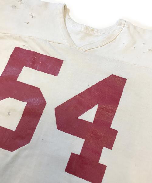 VINTAGE（ヴィンテージ）VINTAGE (ヴィンテージ) ナンバリングカットソー ホワイト サイズ:表記なしの古着・服飾アイテム