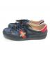 GUCCI (グッチ) エースビーローカットスニーカー ブラック サイズ:9½：18000円