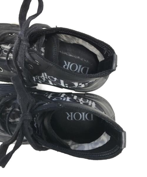 DIOR HOMME（ディオール オム）Dior Homme (ディオール オム) B23 オブリークロートップスニーカー ブラック サイズ:43の古着・服飾アイテム