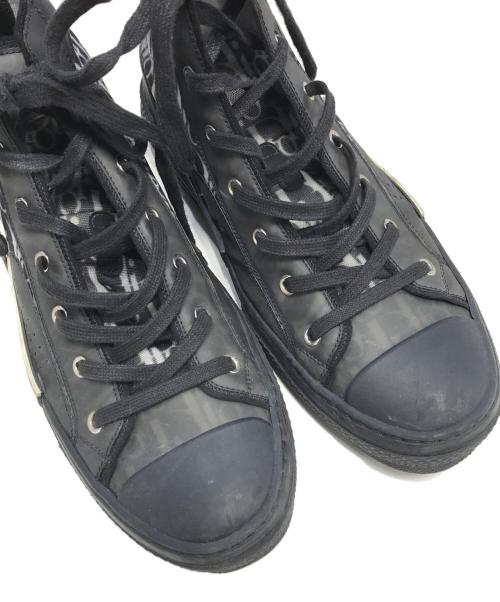 DIOR HOMME（ディオール オム）Dior Homme (ディオール オム) B23 オブリークロートップスニーカー ブラック サイズ:43の古着・服飾アイテム