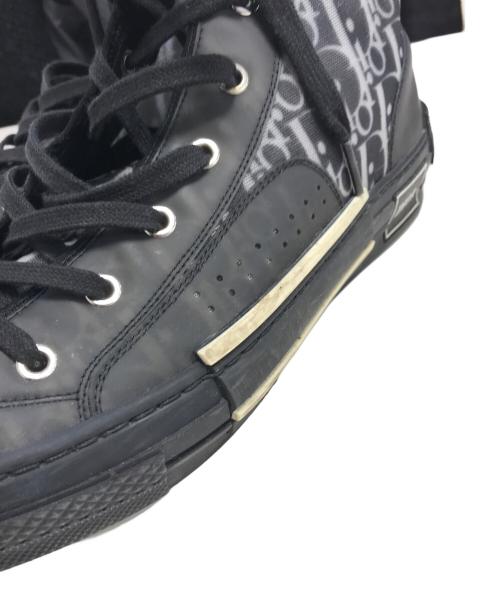 DIOR HOMME（ディオール オム）Dior Homme (ディオール オム) B23 オブリークロートップスニーカー ブラック サイズ:43の古着・服飾アイテム