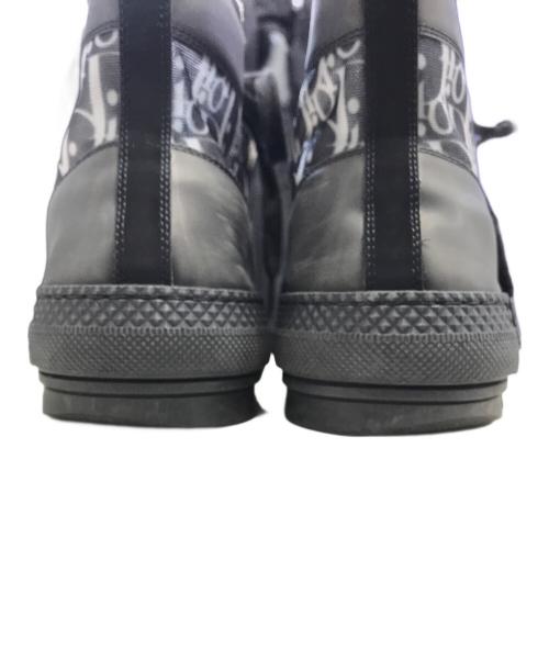 DIOR HOMME（ディオール オム）Dior Homme (ディオール オム) B23 オブリークロートップスニーカー ブラック サイズ:43の古着・服飾アイテム