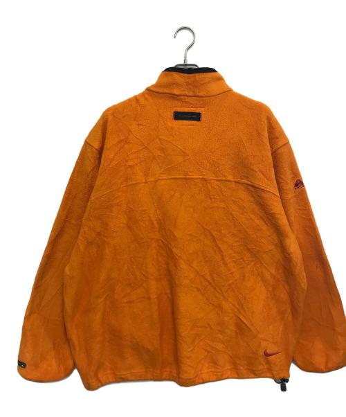 NIKE ACG（ナイキエーシージー）NIKE ACG (ナイキエーシージー) ハーフジップフリースジャケット オレンジ サイズ:XLの古着・服飾アイテム