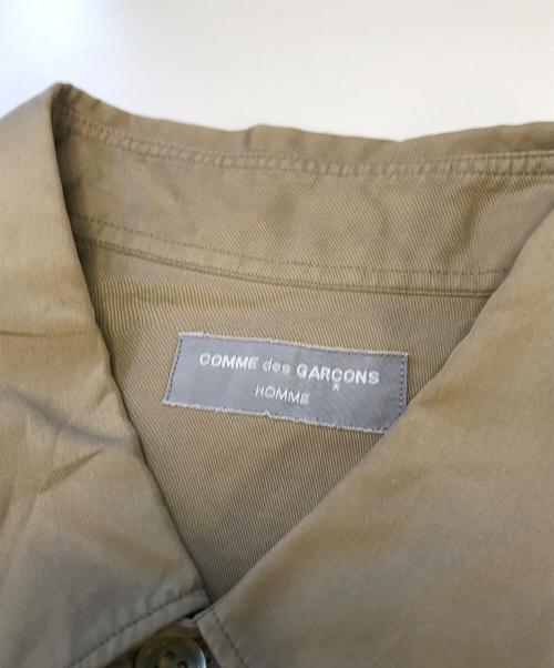 COMME des GARCONS HOMME（コムデギャルソン オム）COMME des GARCONS HOMME (コムデギャルソン オム) 2重ボタンシャツ ベージュ サイズ:表記なしの古着・服飾アイテム