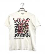 TRADING MUSEUM COMME des GARCONSトレーディングミュージアムコムデギャルソン）の古着「プリントTシャツ」｜ホワイト