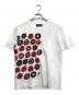 BLACK COMME des GARCONS（ブラックコムデギャルソン）の古着「花柄プリントTシャツ」｜ホワイト