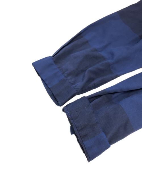 McGREGOR（マクレガー）McGREGOR (マクレガー) オープンカラーチェックシャツ ブルー サイズ:表記なしの古着・服飾アイテム