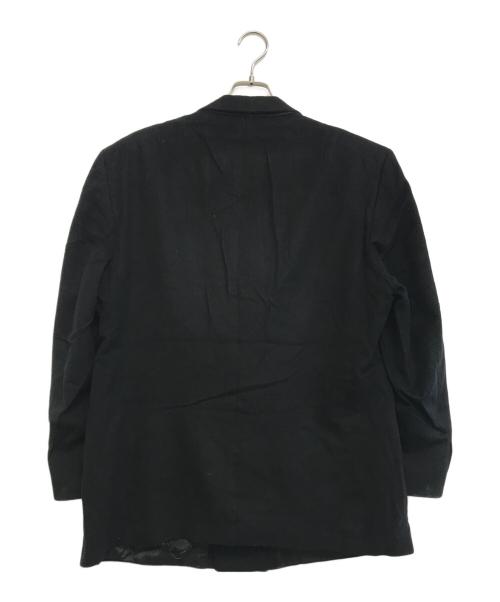 Burberry's（バーバリー）Burberry's (バーバリーズ) カシミヤダブルテーラードジャケット ブラック サイズ:表記なしの古着・服飾アイテム