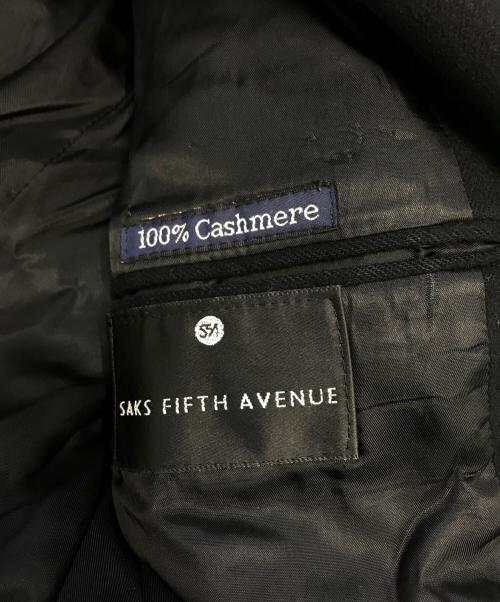 Burberry's（バーバリー）Burberry's (バーバリーズ) カシミヤダブルテーラードジャケット ブラック サイズ:表記なしの古着・服飾アイテム