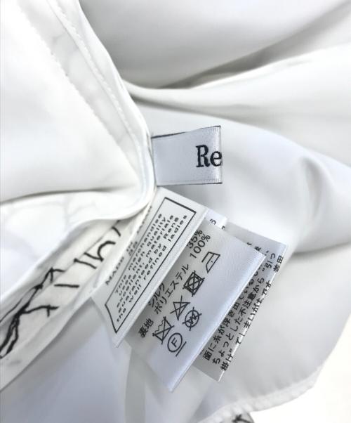 Rene（ルネ）Rene (ルネ) フラワーシアーワンピース ホワイト サイズ:38の古着・服飾アイテム